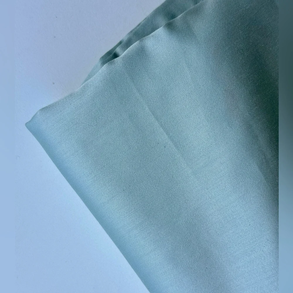 New Hotel Egyptian Cotton King Misty Blue Bedding Flat Sheet, 400 TC